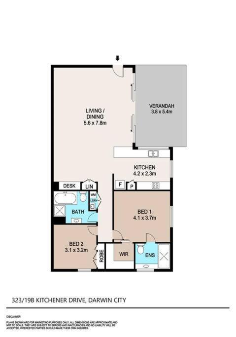 Zen Oceania - 2Br Ocean View Apartment Darwin Exterior photo